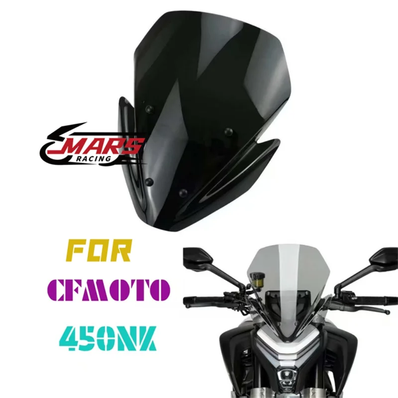 Fits For CFMOTO 450NK 2023 2024 2025 NK450 2023 - 2025 Motorcycle Accessories Front Windshield Windscreen Airflow Wind Deflector
Fits For CFMOTO 450NK 2023 2024 2025 NK450 2023 - 2025 Motorcycle Accessories Front Windshield Windscreen Airflow Wind Deflector