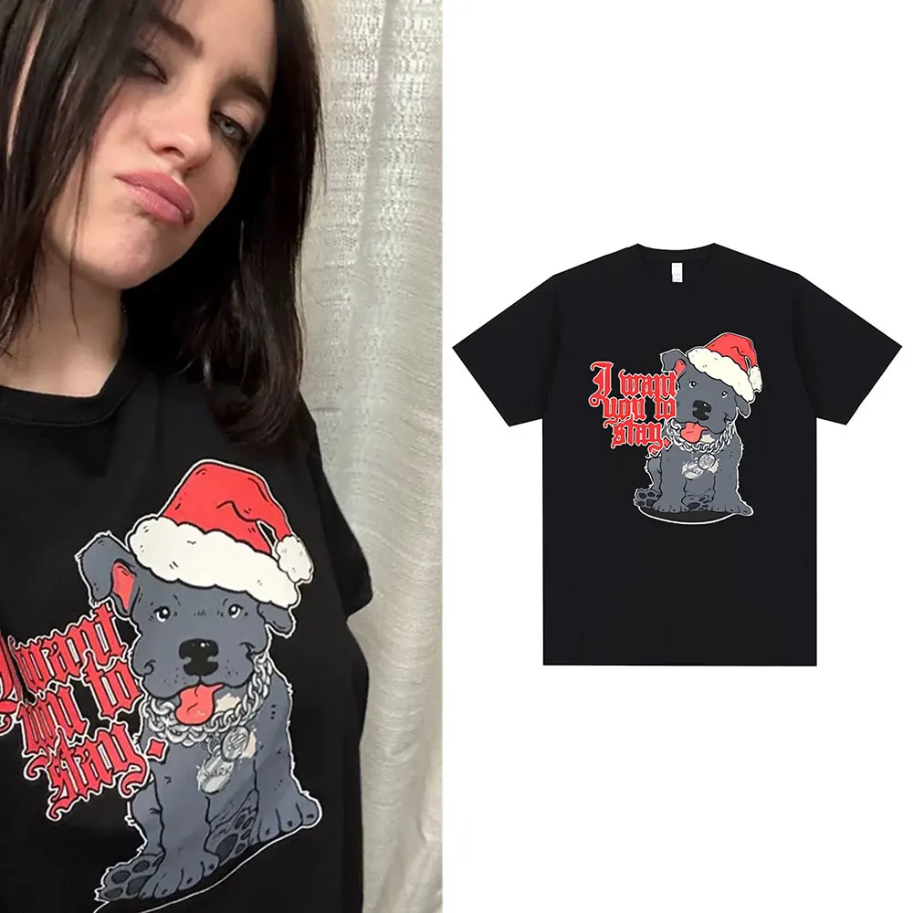 Hit Me Hard and Soft Christmas Dog Concert Same Style T Shirts Men Women Fashion Casual Oversized Tee Shirt 100% Cotton T-shirts
Hit Me Hard and Soft Christmas Dog Concert Same Style T Shirts Men Women Fashion Casual Oversized Tee Shirt 100% Cotton T-shirts