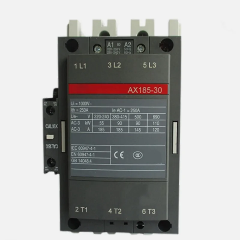 Brand New Original Contactor AX185-30-11 AC
Brand New Original Contactor AX185-30-11 AC