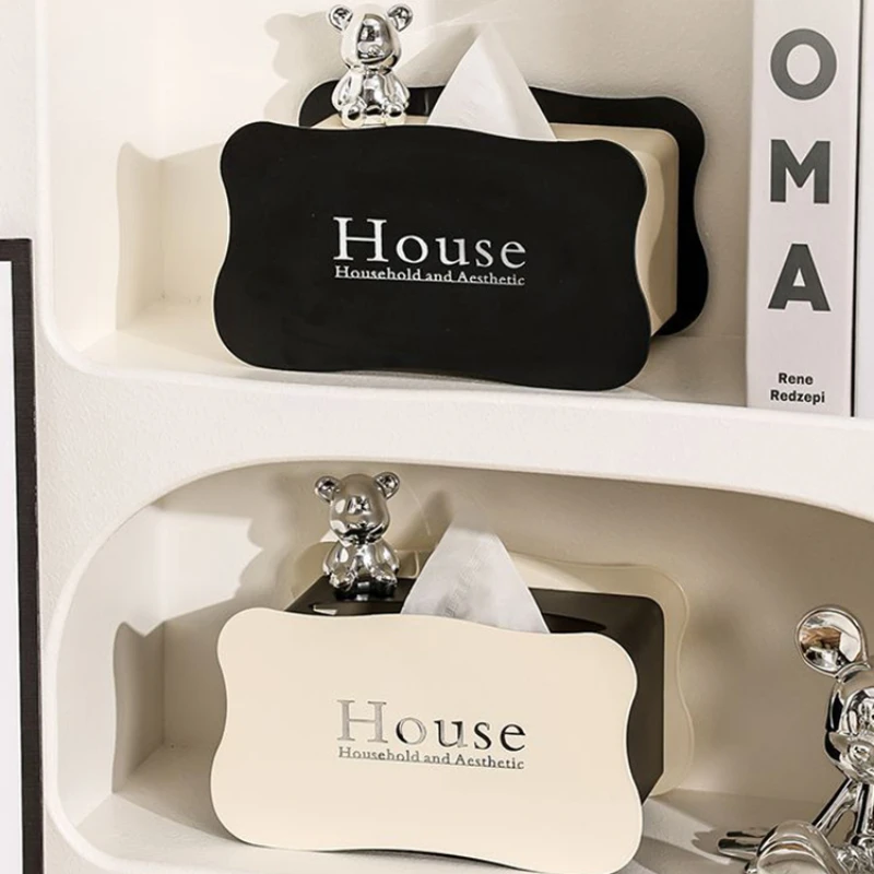 Little Bear Tissue Box Creative Light Luxury Cream Style Living Room Coffee Table Bedroom Bedside Paper Holder Home Decoration
Little Bear Tissue Box Creative Light Luxury Cream Style Living Room Coffee Table Bedroom Bedside Paper Holder Home Decoration