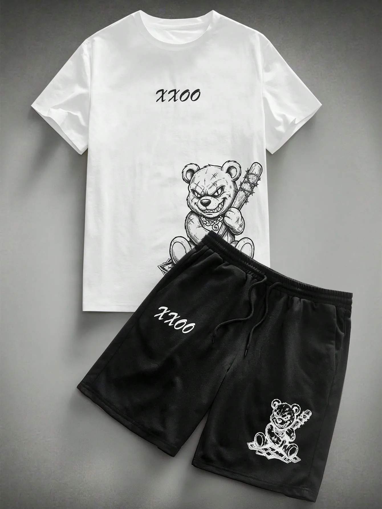 2026 Summer Men's Suit with Bear Print Breathable Lightweight Casual and Fashionable Outdoor Men's Clothing
2026 Summer Men's Suit with Bear Print Breathable Lightweight Casual and Fashionable Outdoor Men's Clothing