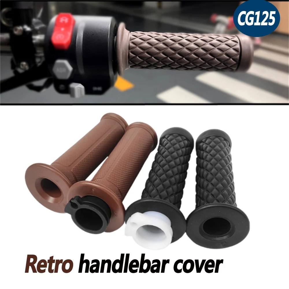 For CG125 GN Jialing 70 Retro Modified Handle Rubber Grip Cover Cafe Accelerator Rubber 22mm Caliber Retro Handle Cover
For CG125 GN Jialing 70 Retro Modified Handle Rubber Grip Cover Cafe Accelerator Rubber 22mm Caliber Retro Handle Cover