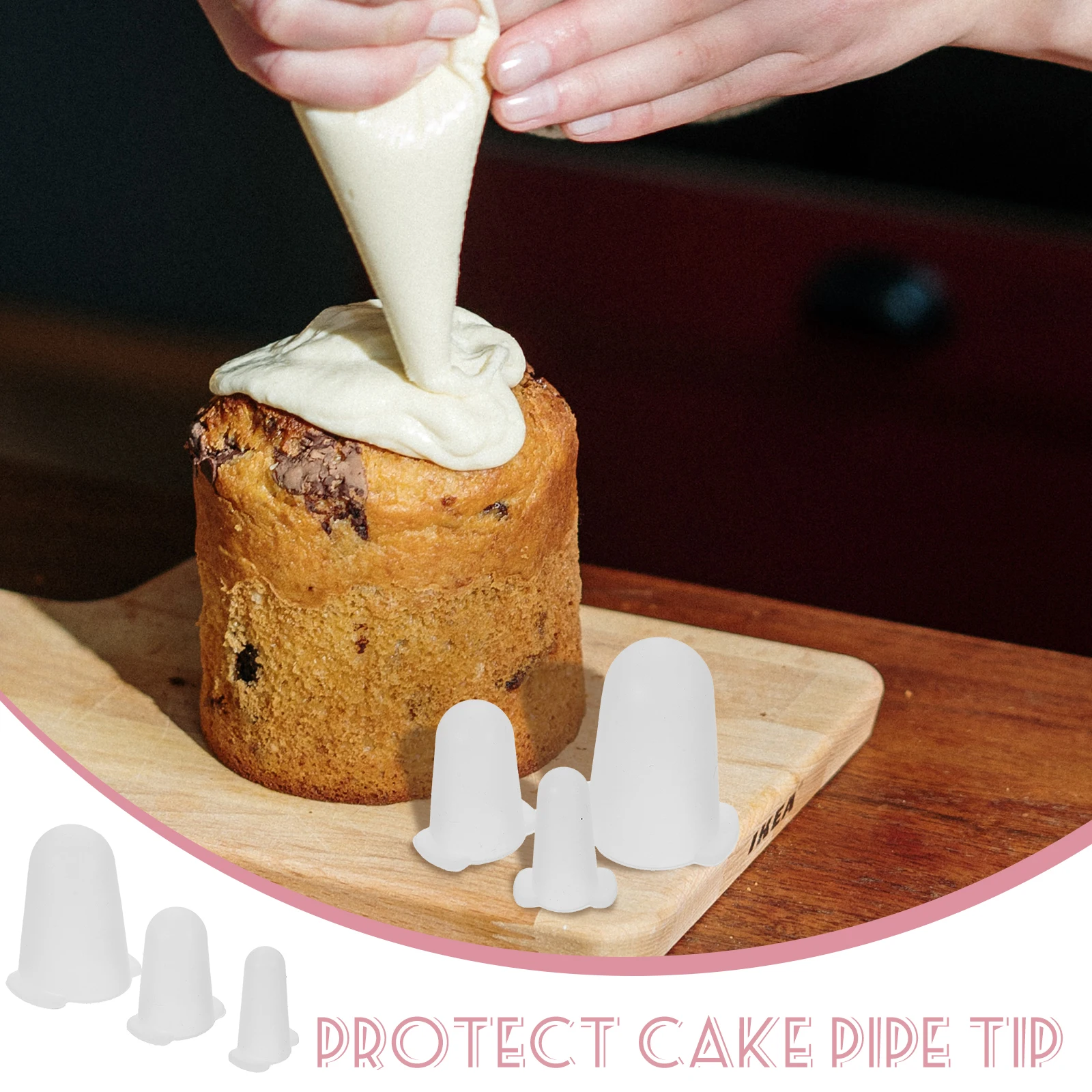 3pcs Cake Tip Covers Silicone Piping Tip Covers Protectors for Baking Decoration Tips Frosting Nozzle Flexible Gifts
3pcs Cake Tip Covers Silicone Piping Tip Covers Protectors for Baking Decoration Tips Frosting Nozzle Flexible Gifts