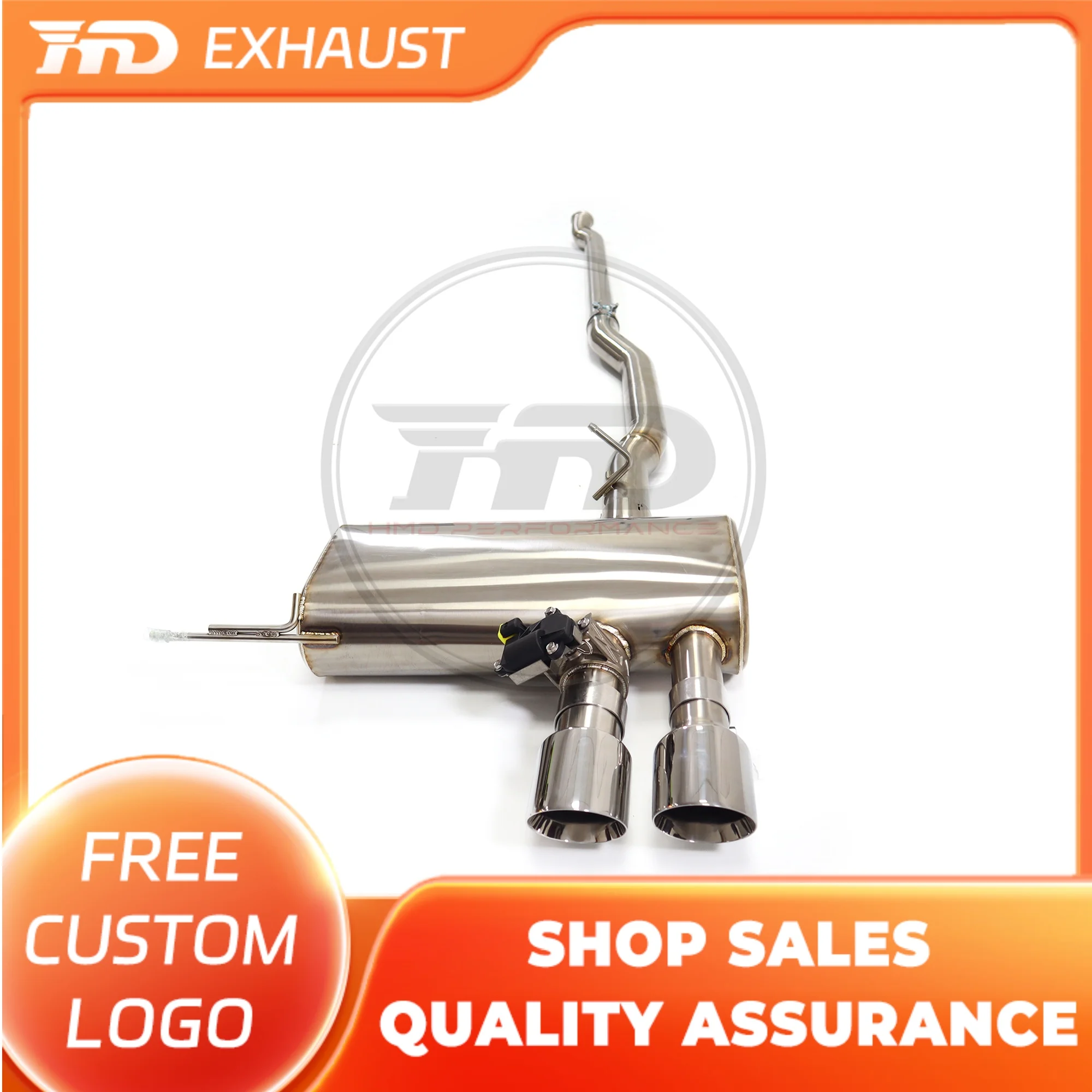 HMD Hot Sale Stainless Steel Exhaust System Performance Catback For MINI coupe F56 2.0T Muffler With Valve
HMD Hot Sale Stainless Steel Exhaust System Performance Catback For MINI coupe F56 2.0T Muffler With Valve