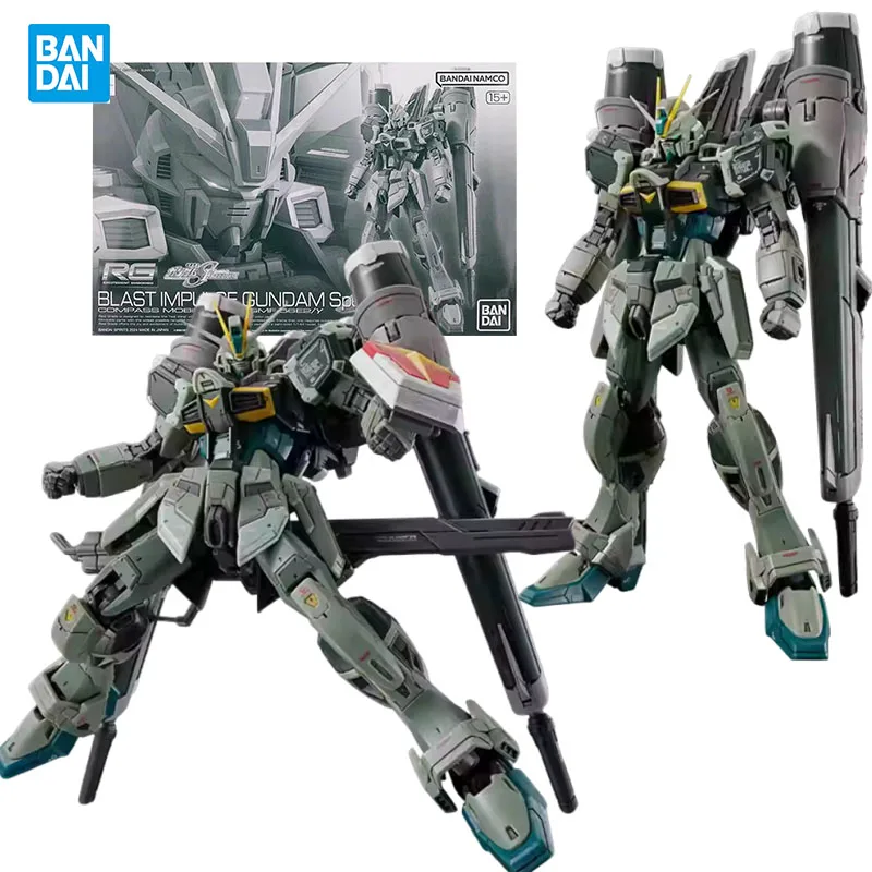 Bandai Genuine RG 1/144BLAST IMPULSE GUNDAM SpecⅡ GUNDAM Anime figure Movable toy Anime Peripheral Action Figures for Collectors
Bandai Genuine RG 1/144BLAST IMPULSE GUNDAM SpecⅡ GUNDAM Anime figure Movable toy Anime Peripheral Action Figures for Collectors