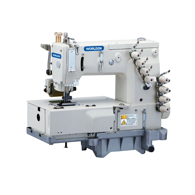 4-needle Flated-bed Double Chain Stitch Industrial Sewing Machine
4-needle Flated-bed Double Chain Stitch Industrial Sewing Machine