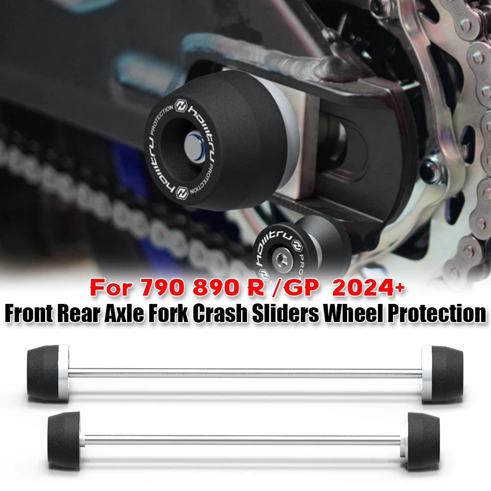 For 790 Duk 890 Duk / R /GP 2024 Motorcycle Front Rear Axle Fork Crash Sliders Wheel Protection
For 790 Duk 890 Duk / R /GP 2024 Motorcycle Front Rear Axle Fork Crash Sliders Wheel Protection