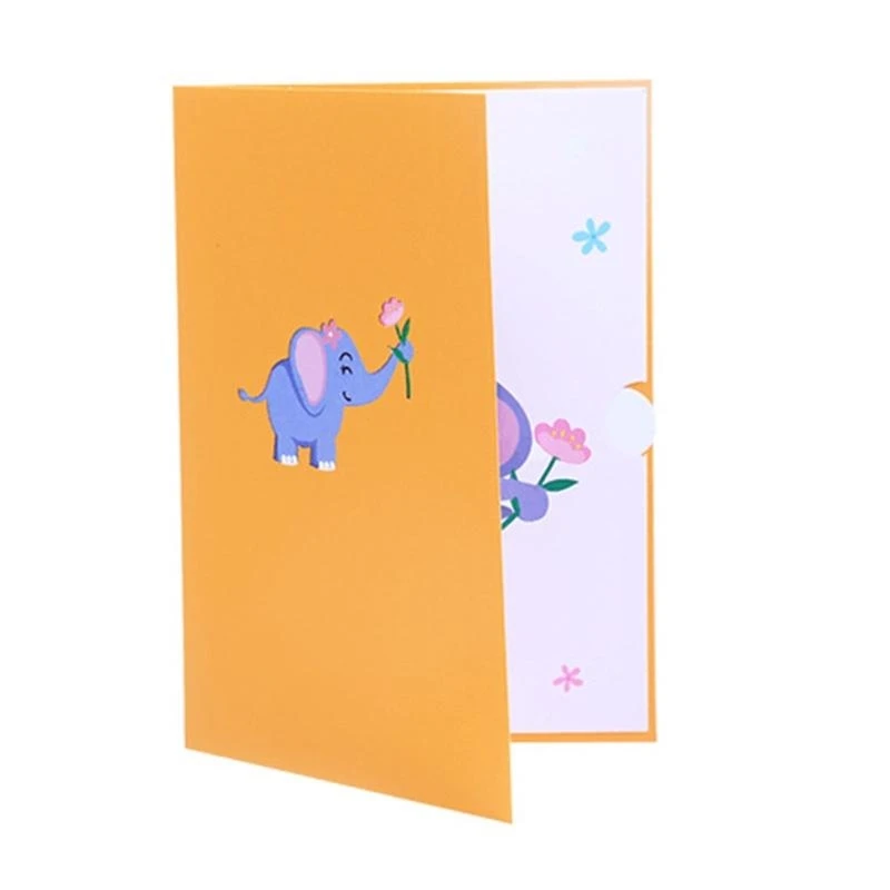 Happy Birthday Card for Girl Kids Wife Husband Elephant for Pop Up Greeting Cards with Envelope Anniversary Father's Day
Happy Birthday Card for Girl Kids Wife Husband Elephant for Pop Up Greeting Cards with Envelope Anniversary Father's Day