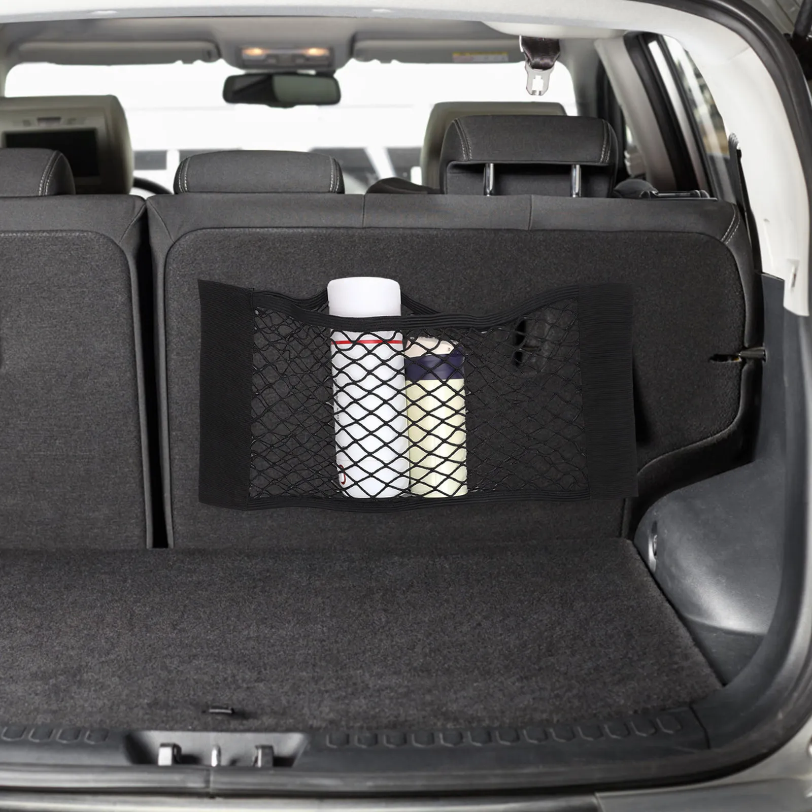 2Pcs Car Storage Nets Black Mesh Stretchy Rear Trunk Organizer Perfect for Vehicle Cargo Organizing and Fixed Storage
2Pcs Car Storage Nets Black Mesh Stretchy Rear Trunk Organizer Perfect for Vehicle Cargo Organizing and Fixed Storage