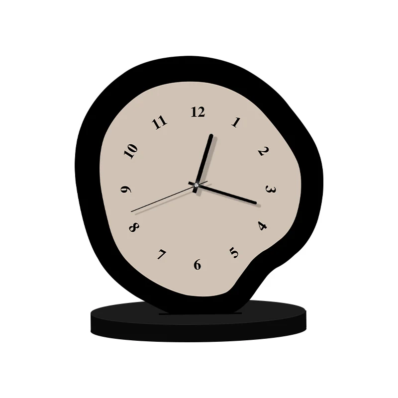 High-end table desktop, living room home fashion pendulum clock display, desktop large seat clock, desk clock clock ornament
High-end table desktop, living room home fashion pendulum clock display, desktop large seat clock, desk clock clock ornament