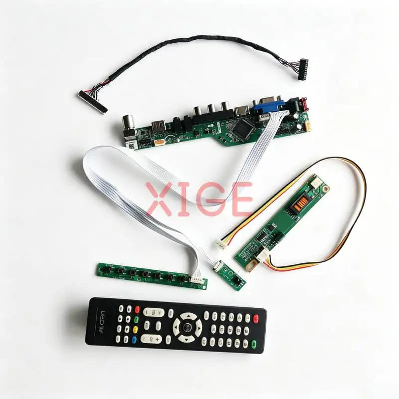 For LTN141XB LP141X13 IAXG15S LTN141XA Screen Drive Controller Board Kit DIY 1024x768 USB+AV+VGA+HDMI 30Pin LVDS 1024*768 1-CCFL
For LTN141XB LP141X13 IAXG15S LTN141XA Screen Drive Controller Board Kit DIY 1024x768 USB+AV+VGA+HDMI 30Pin LVDS 1024*768 1-CCFL