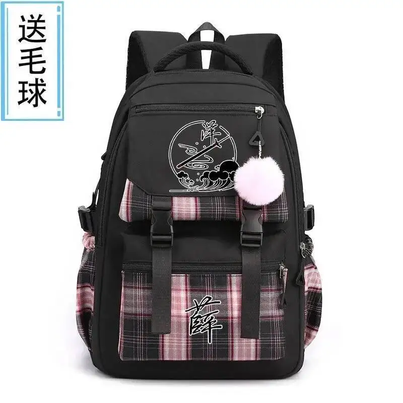 Anime Game Breathable Mesh Tartan Plaid Blue Purple Grandmaster Of Demonic Cultivation Mo Dao Zu Shi School Bags Backpacks
Anime Game Breathable Mesh Tartan Plaid Blue Purple Grandmaster Of Demonic Cultivation Mo Dao Zu Shi School Bags Backpacks