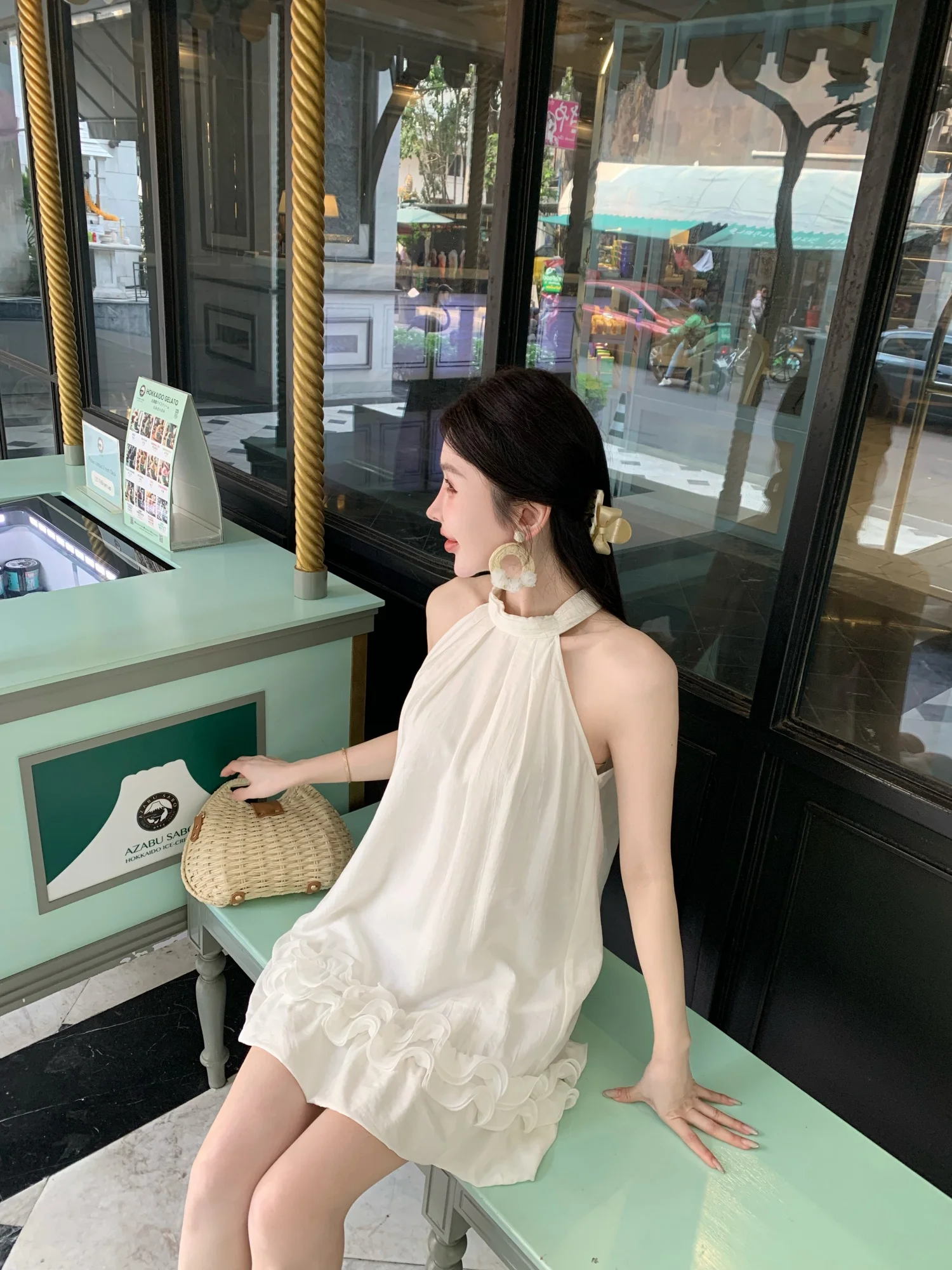 Slimming Effect Off-Shoulder Sleeveless Women's Dress Paris Night Song High-End Feel Wooden Neck Hanging Style Spring Ca...
Slimming Effect Off-Shoulder Sleeveless Women's Dress Paris Night Song High-End Feel Wooden Neck Hanging Style Spring Ca...