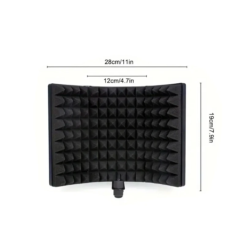 Small 3-door acoustic enclosure, used for filtering high-density sound absorption foam of professional studio microphone sound
Small 3-door acoustic enclosure, used for filtering high-density sound absorption foam of professional studio microphone sound