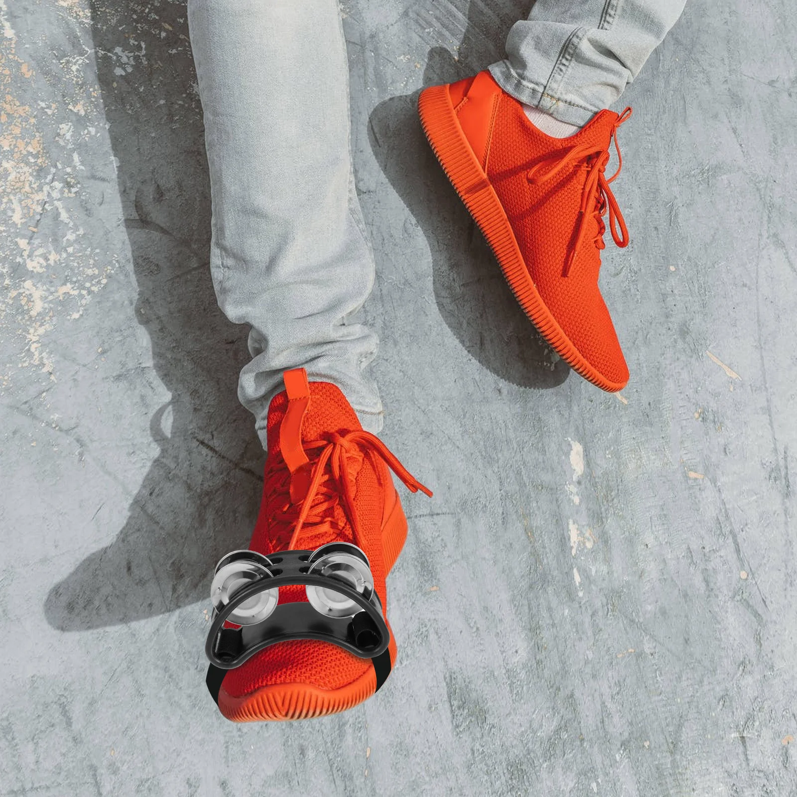 2pcs Foot Tambourine Black Adjustable Strap Crisp Sound Percussion Instrument For Toddler Kids Shakers Music Education Metal
2pcs Foot Tambourine Black Adjustable Strap Crisp Sound Percussion Instrument For Toddler Kids Shakers Music Education Metal