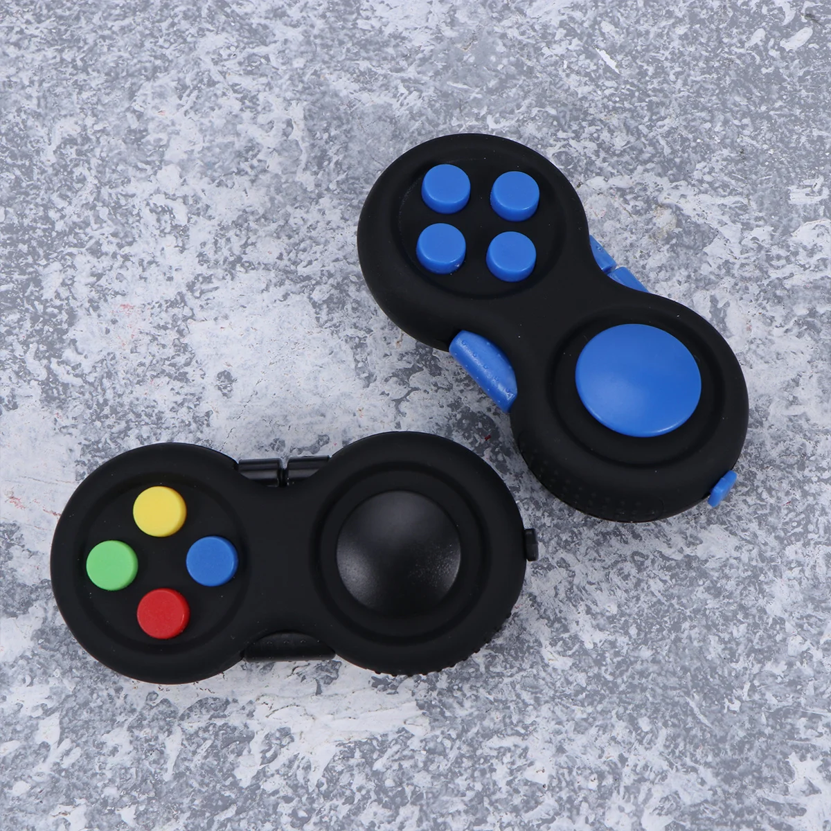 2pcs Gamepad Fidget Stress Relief Pad For Kids Adults Lightweight Portable Click Roll Massage Features Anti Skid
2pcs Gamepad Fidget Stress Relief Pad For Kids Adults Lightweight Portable Click Roll Massage Features Anti Skid