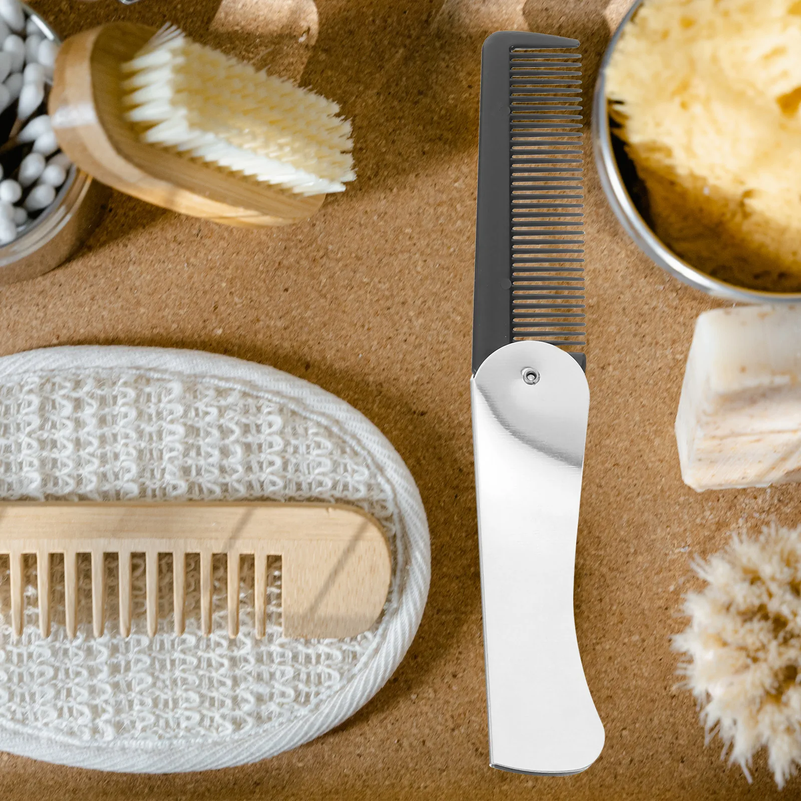 Folding Mini Comb for Women Men Travel Pocket Styling Stainless Steel Plastic Hairstyle Travel Comb Lightweight
Folding Mini Comb for Women Men Travel Pocket Styling Stainless Steel Plastic Hairstyle Travel Comb Lightweight