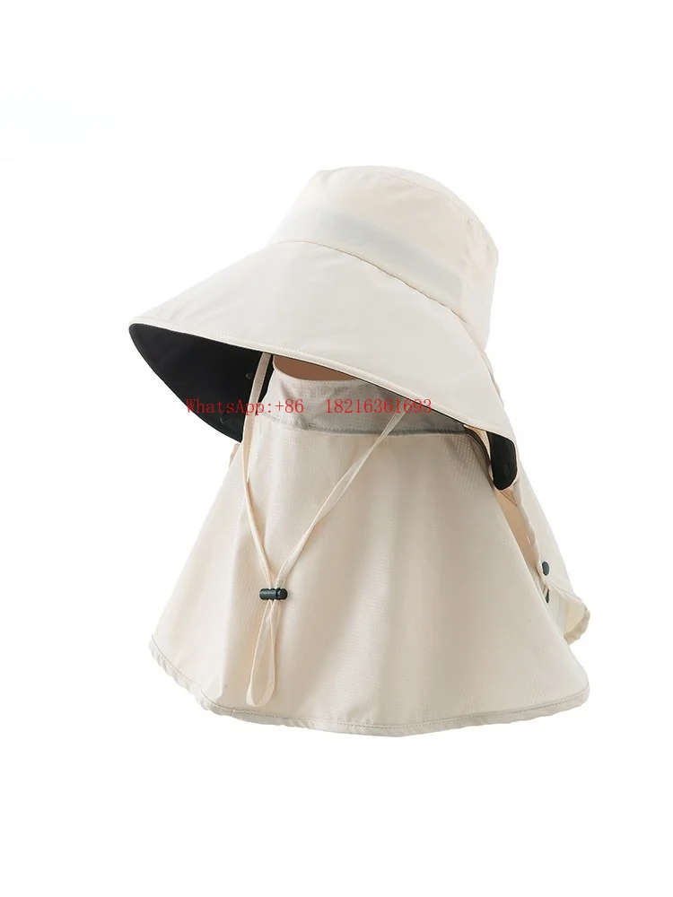 Full Face Sunscreen Mask Hat Female Summer Outdoor Fishing Camping Mountain Hat Sunscreen Bucket Hat
Full Face Sunscreen Mask Hat Female Summer Outdoor Fishing Camping Mountain Hat Sunscreen Bucket Hat