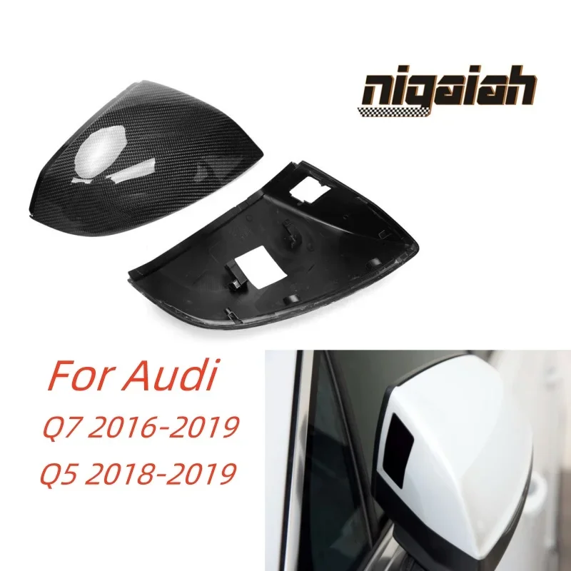 Fit For Audi Q5 Q7 2016-2019 Replacement Carbon Fiber Rear View Mirror Caps With or No Lane assist
Fit For Audi Q5 Q7 2016-2019 Replacement Carbon Fiber Rear View Mirror Caps With or No Lane assist
