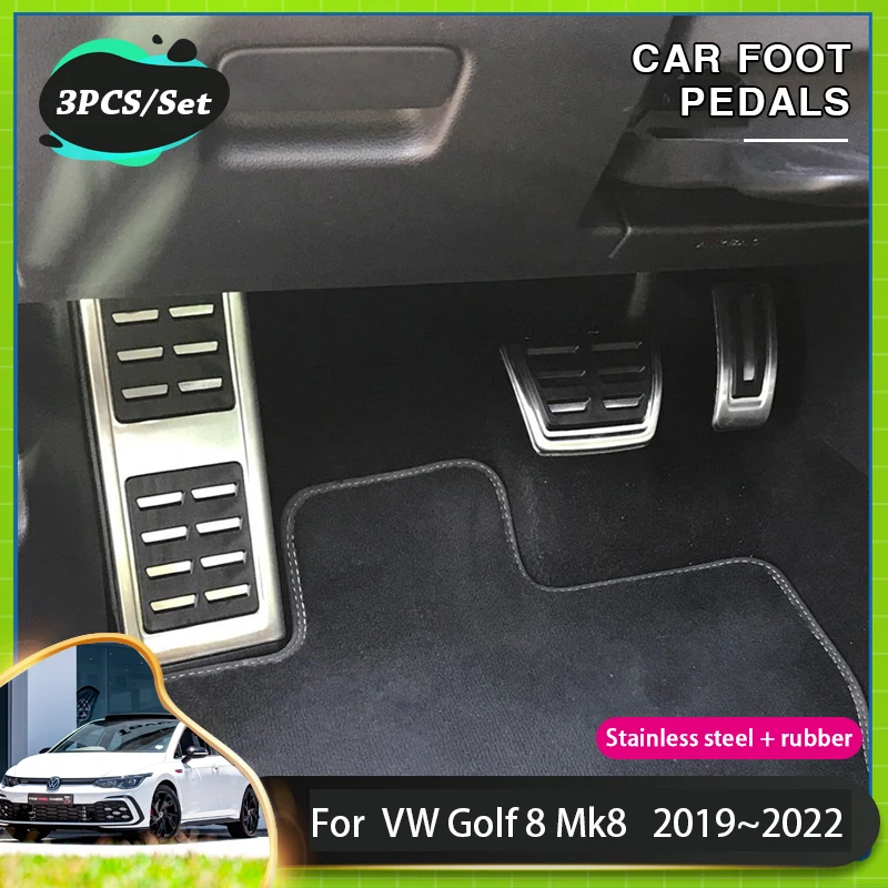 Car Pedal Non Slip Pads For VW Golf 8 Acessories 2022 2021 2020 2019 Volkswagen Golf8 Mk8 VIII Car Foot Brake Pedal Pad Covers
Car Pedal Non Slip Pads For VW Golf 8 Acessories 2022 2021 2020 2019 Volkswagen Golf8 Mk8 VIII Car Foot Brake Pedal Pad Covers