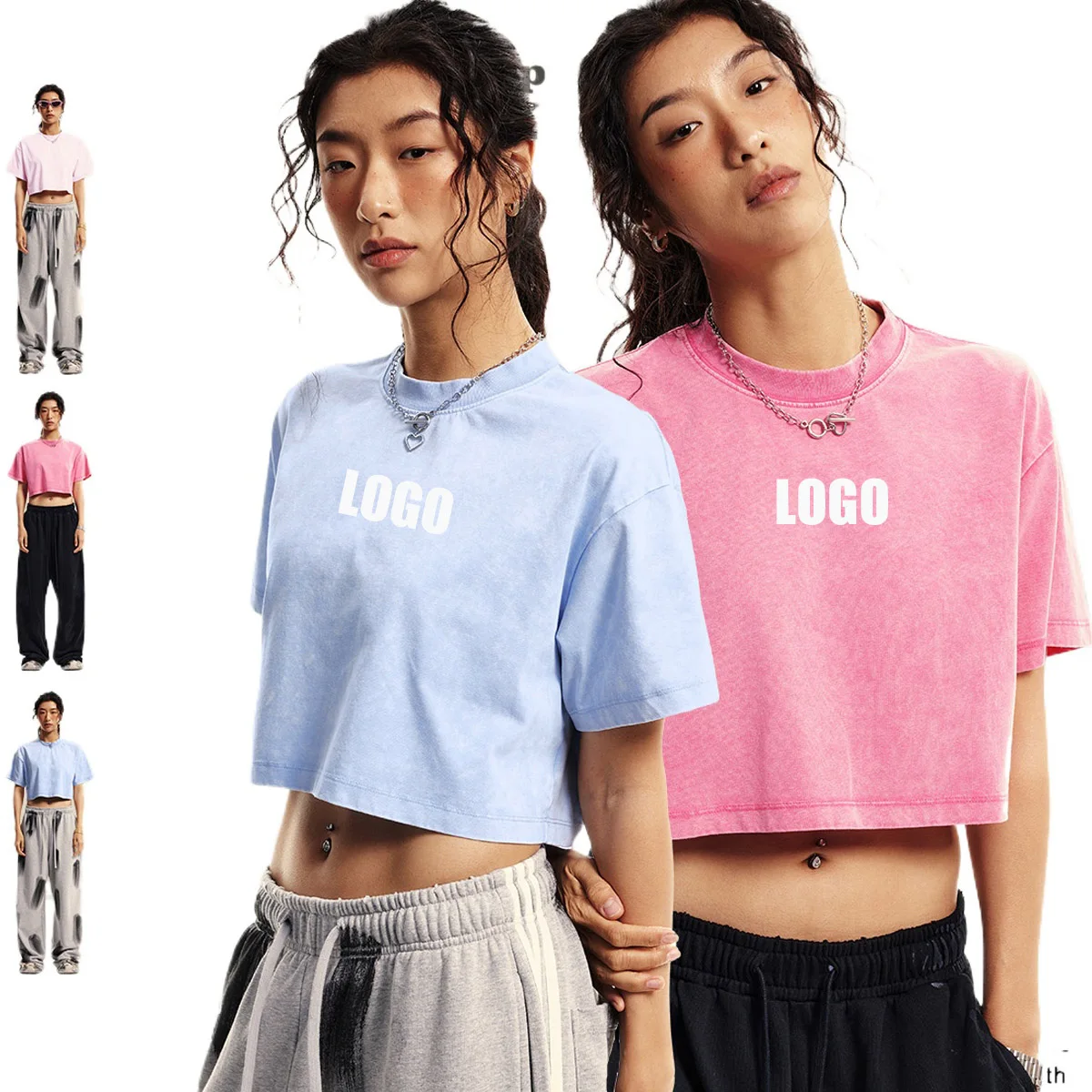 Custom LOGO women's 230G spring summer open-button top Spice Girl loose short sports cotton polyester short-sleeved t-shirt
Custom LOGO women's 230G spring summer open-button top Spice Girl loose short sports cotton polyester short-sleeved t-shirt