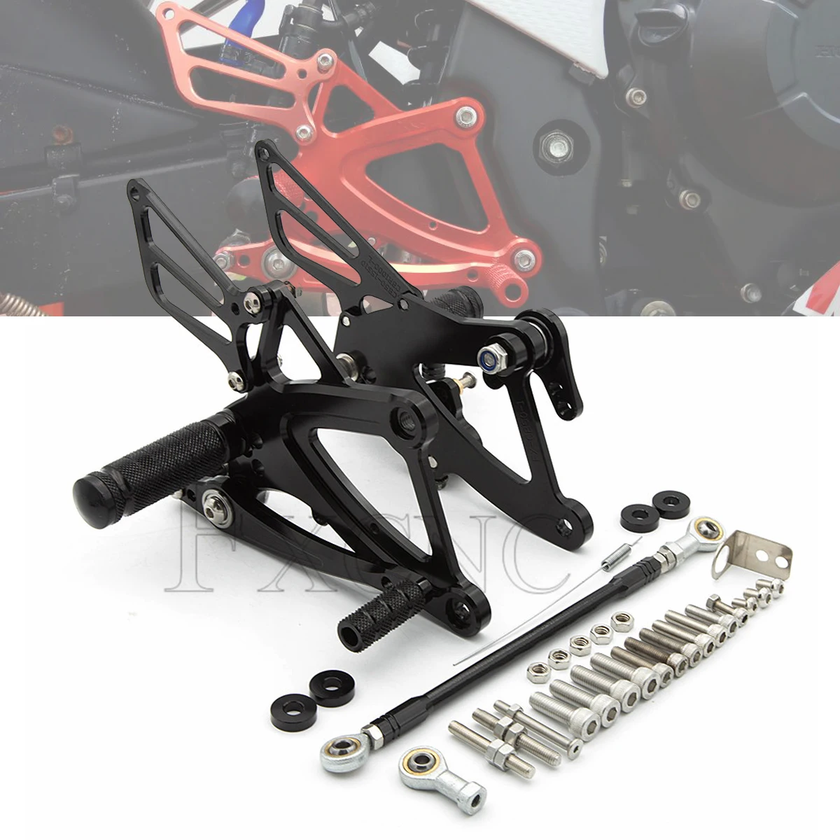 CNC Rear Set Rearset Footpeg Footrest Foot Pedal For Honda CBR500R CB500F CB400F CBR400R 2013-2017 2018 2019 2020 2021 2022 2023
CNC Rear Set Rearset Footpeg Footrest Foot Pedal For Honda CBR500R CB500F CB400F CBR400R 2013-2017 2018 2019 2020 2021 2022 2023
