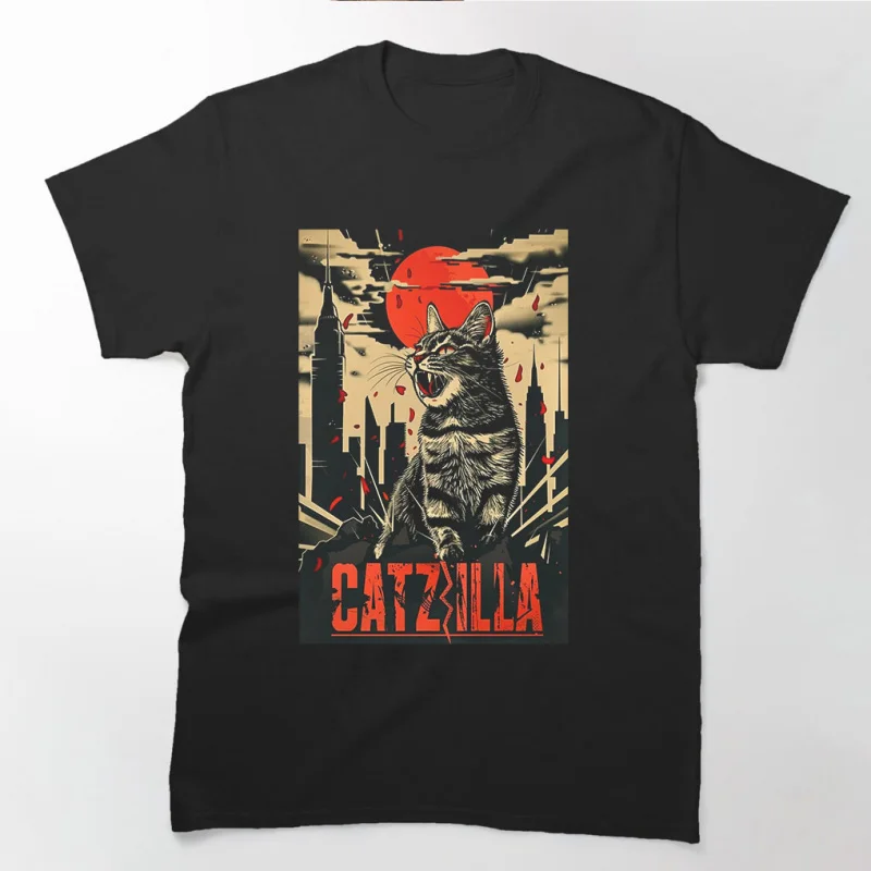 catzilla #0808 King of Monster Gift t shirt for Cat Lover Short Sleeve Graphic tee Cute kitty y2k clothes All size Tops
catzilla #0808 King of Monster Gift t shirt for Cat Lover Short Sleeve Graphic tee Cute kitty y2k clothes All size Tops