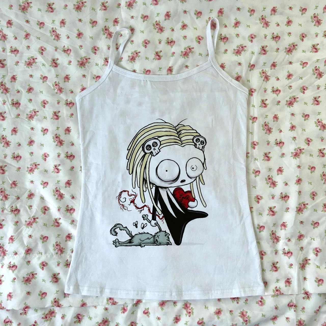 Harajuku Goth T-shirt Y2K Style sweet cute Print Fairy Grunge Summer leisure Crop Top Slim 2000s Star Streetwear fashion T-shirt
Harajuku Goth T-shirt Y2K Style sweet cute Print Fairy Grunge Summer leisure Crop Top Slim 2000s Star Streetwear fashion T-shirt