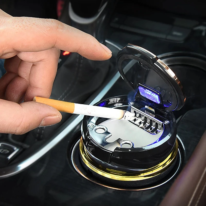 2026 Universal LED Car Ashtray Heat-Resistant Ceramic Liner Auto Smokeless Cigarette Ash Cup For Tesla BMW Interior Accessories
2026 Universal LED Car Ashtray Heat-Resistant Ceramic Liner Auto Smokeless Cigarette Ash Cup For Tesla BMW Interior Accessories