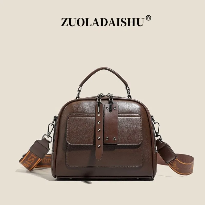 Unique Fashionable Diaper Bag High-End Minimalist Leather Tote Vintage Square Shoulder Bag Classic Designer Crossbody Handbag
Unique Fashionable Diaper Bag High-End Minimalist Leather Tote Vintage Square Shoulder Bag Classic Designer Crossbody Handbag