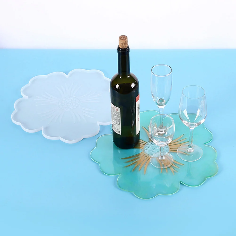 2Pcs Flower Silicone Epoxy Resin Molds Flexible Durable Smooth Surface DIY Coaster Tray Kit Resin Casting Mold Fruit Tray Making
2Pcs Flower Silicone Epoxy Resin Molds Flexible Durable Smooth Surface DIY Coaster Tray Kit Resin Casting Mold Fruit Tray Making