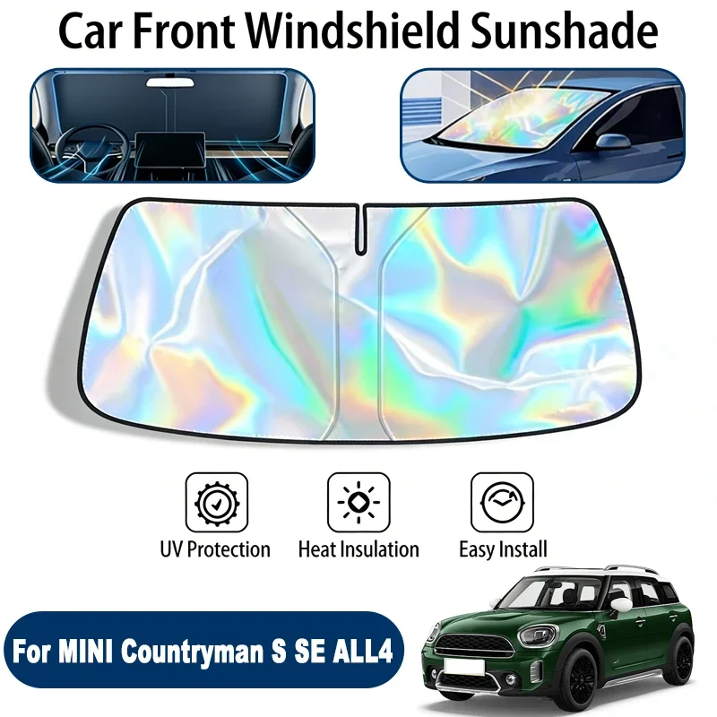 Car Windshield Sun Shade UV Reflective Sun Visor Protection Cover For MINI Countryman S SE ALL4 R60 F60 2010-2026
Car Windshield Sun Shade UV Reflective Sun Visor Protection Cover For MINI Countryman S SE ALL4 R60 F60 2010-2026