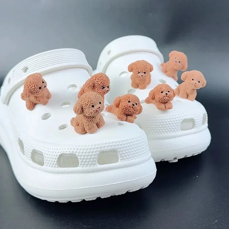 4/8PCS Summer Fashion Shoe Charms Set Accessories for Clogs Shoe Buckle Cute Teddy Dog DIY 3D Shoes Decorations for Bogg Bag
4/8PCS Summer Fashion Shoe Charms Set Accessories for Clogs Shoe Buckle Cute Teddy Dog DIY 3D Shoes Decorations for Bogg Bag