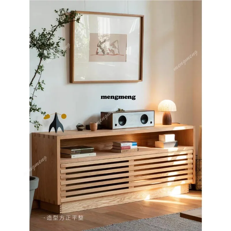 Modern solid wood living room TV cabinet bedroom storage cabinet Nordic minimalist storage cabinet Zimu
Modern solid wood living room TV cabinet bedroom storage cabinet Nordic minimalist storage cabinet Zimu
