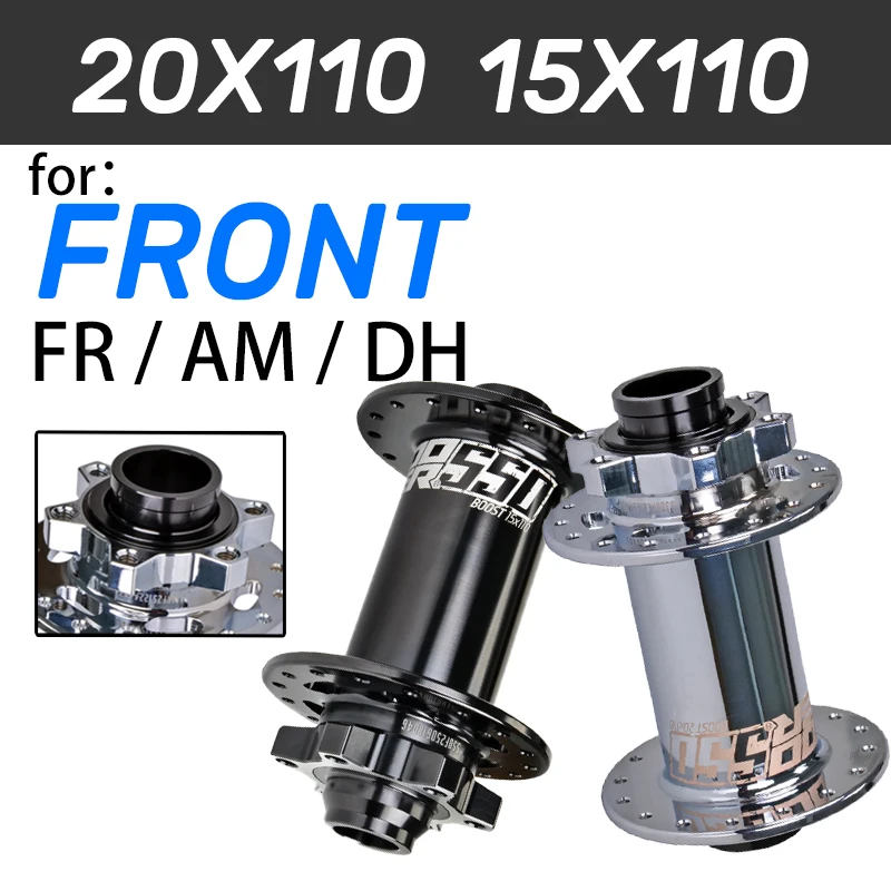 Koozer 550 Front 20x110 15x110 Hub 32-Hole Thru Axle Sealed Bearing for Heavy-duty Enduro Downhill DH Mtb E Bike hubs
Koozer 550 Front 20x110 15x110 Hub 32-Hole Thru Axle Sealed Bearing for Heavy-duty Enduro Downhill DH Mtb E Bike hubs