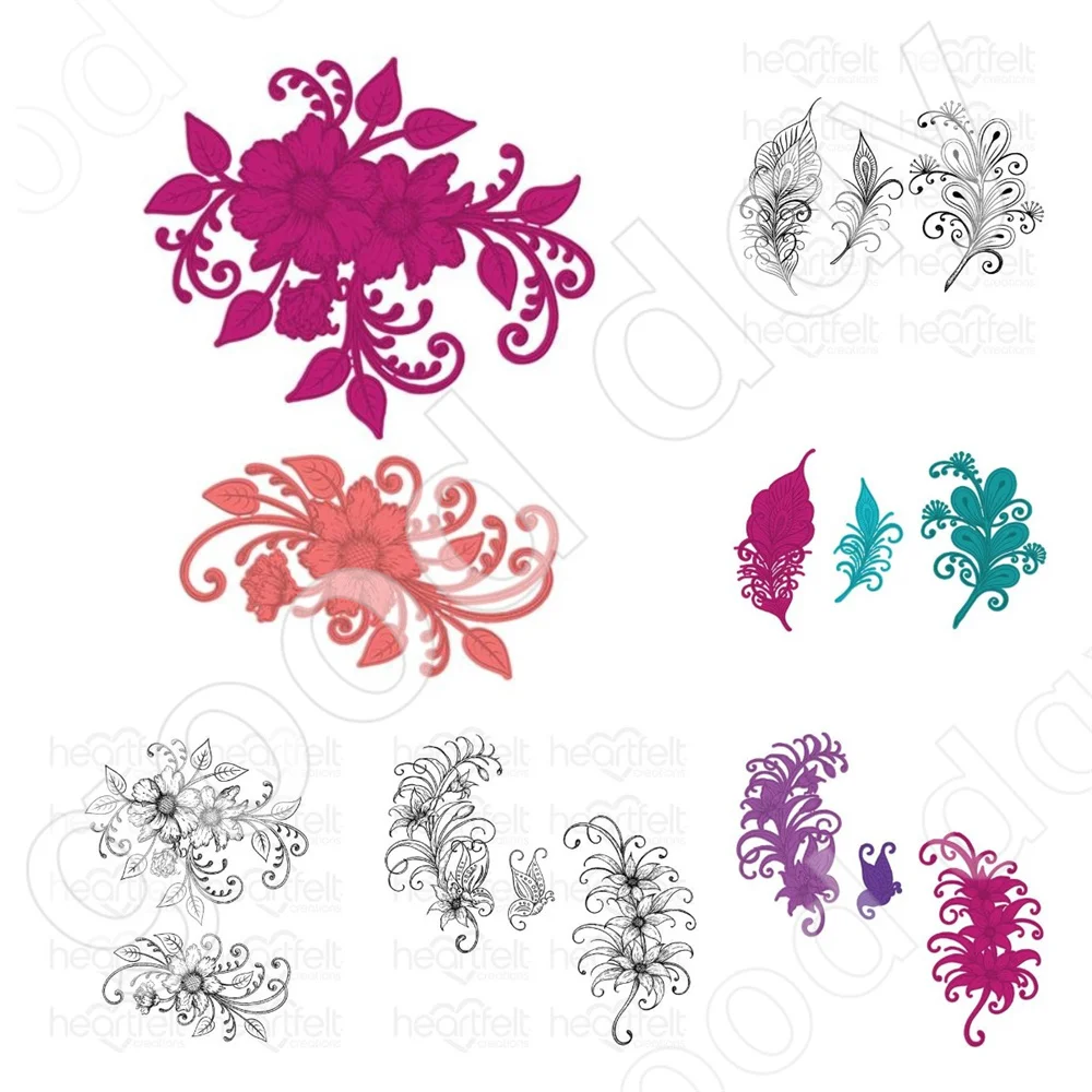 2023 New Delicate Feather Flowers Cutting Dies Stamps Scrapbook Diary Decoration Embossing Template Diy Greeting Card Handmade
2023 New Delicate Feather Flowers Cutting Dies Stamps Scrapbook Diary Decoration Embossing Template Diy Greeting Card Handmade