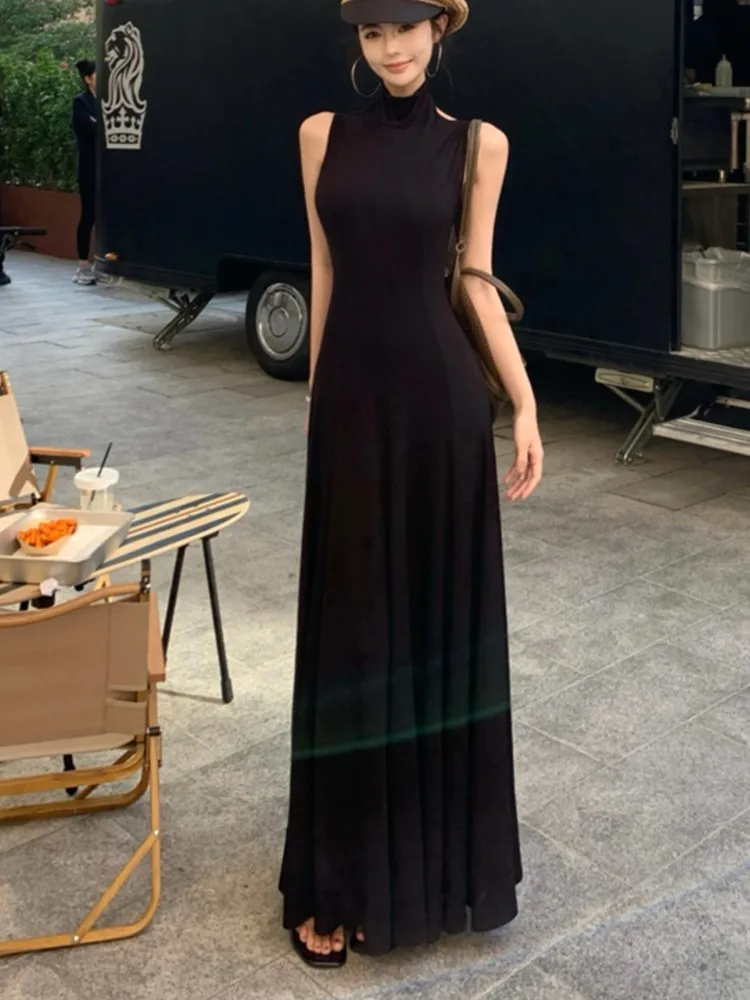 Women's Sexy Vintage Summer Backless Dresses Slit Fit Sleeveless Spaghetti Strap Halther Evening Dress Club Party Prom Chic New
Women's Sexy Vintage Summer Backless Dresses Slit Fit Sleeveless Spaghetti Strap Halther Evening Dress Club Party Prom Chic New