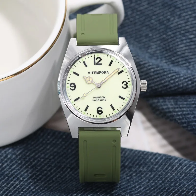 Men's watch 36mm watch manual winding mechanical watch 7120 stainless steel retro Chinese style men's wristwatch wholesale
Men's watch 36mm watch manual winding mechanical watch 7120 stainless steel retro Chinese style men's wristwatch wholesale