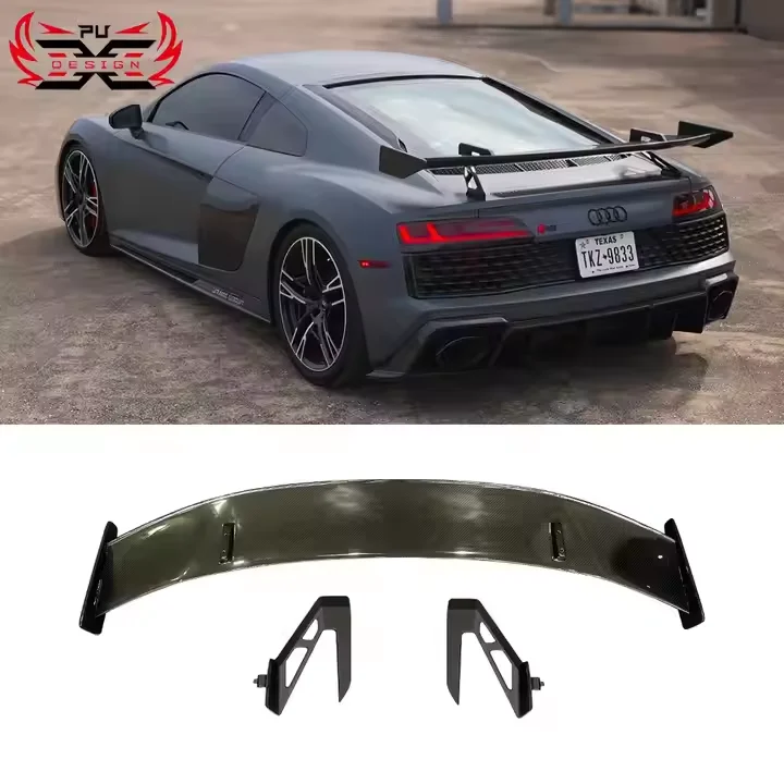 High Quality Dry Carbon Fiber Rear Trunk Wing for Audi R8 17-23 P Style Tail Wing Rear Spoiler Lip Wings Ducktail
High Quality Dry Carbon Fiber Rear Trunk Wing for Audi R8 17-23 P Style Tail Wing Rear Spoiler Lip Wings Ducktail