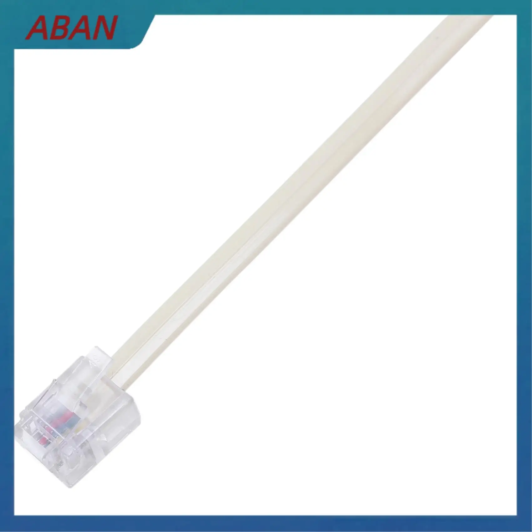 ABAN 2X Beige RJ11 6P4C Male Plug To 5 Ports 6P2C Female Socket Phone Line Splitter Adapter
ABAN 2X Beige RJ11 6P4C Male Plug To 5 Ports 6P2C Female Socket Phone Line Splitter Adapter
