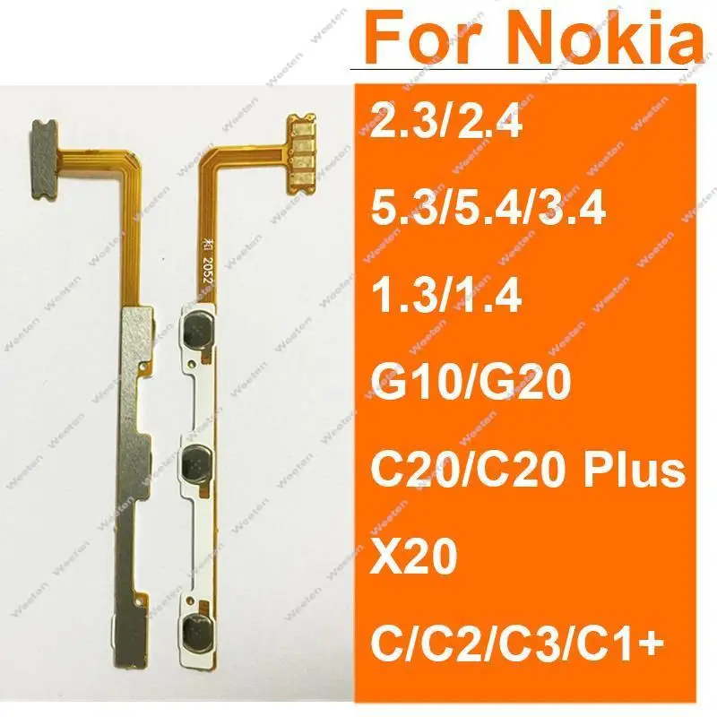Гибкий кабель для регулировки громкости для Nokia G10 G20 1,3 1,4 2,3 2,4 3,4 5,3 X20 C C2 C3 C1 Plus C20 Plus C2
Гибкий кабель для регулировки громкости для Nokia G10 G20 1,3 1,4 2,3 2,4 3,4 5,3 X20 C C2 C3 C1 Plus C20 Plus C2