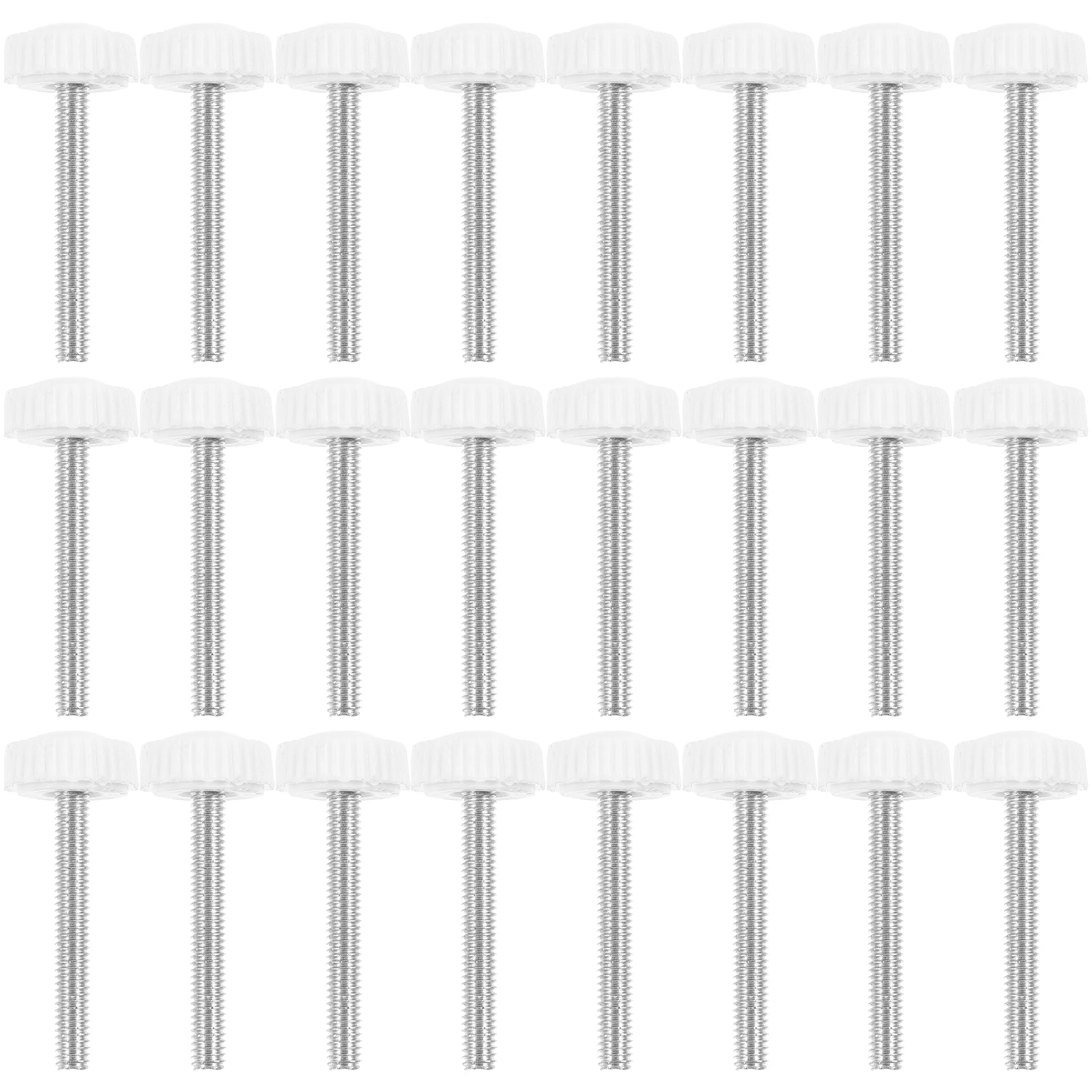 50 Pcs Plastic Hand Screws Knobs Clamp Cabinet Tightening Knurled Thread Clamping Handle Thumb Metal
50 Pcs Plastic Hand Screws Knobs Clamp Cabinet Tightening Knurled Thread Clamping Handle Thumb Metal