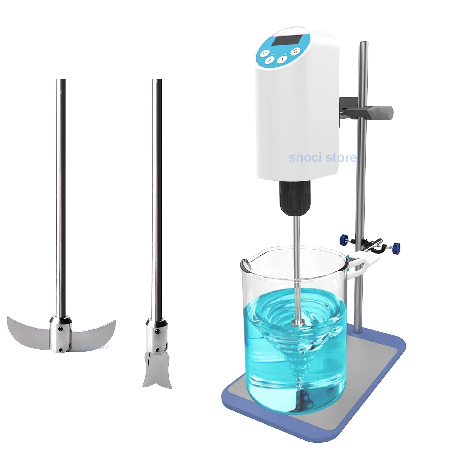 LAB Стержень для мешалки, подставка для миксера из нержавеющей стали, регулируемый стержень для перемешивания с двумя лезвиями, лабораторное весло из нержавеющей стали 304, 1 шт.
LAB Стержень для мешалки, подставка для миксера из нержавеющей стали, регулируемый стержень для перемешивания с двумя лезвиями, лабораторное весло из нержавеющей стали 304, 1 шт.