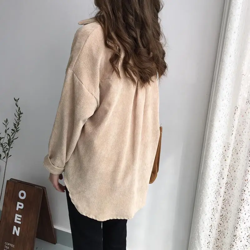 Long Sleeve Shirts Womens Cotton Button-Up Blouses Tied Waist Decorative Pockets Autumn French Style Casual Outfits
Long Sleeve Shirts Womens Cotton Button-Up Blouses Tied Waist Decorative Pockets Autumn French Style Casual Outfits