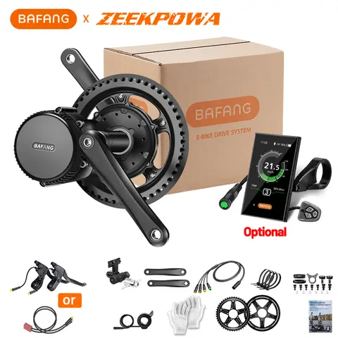 Bafang Ebike Mid Drive Motor UART M315 M615 M215 BBS01 BBS02B 36V 250W 350W 500W 48V 750W Electric Bicycle Motor No Battery