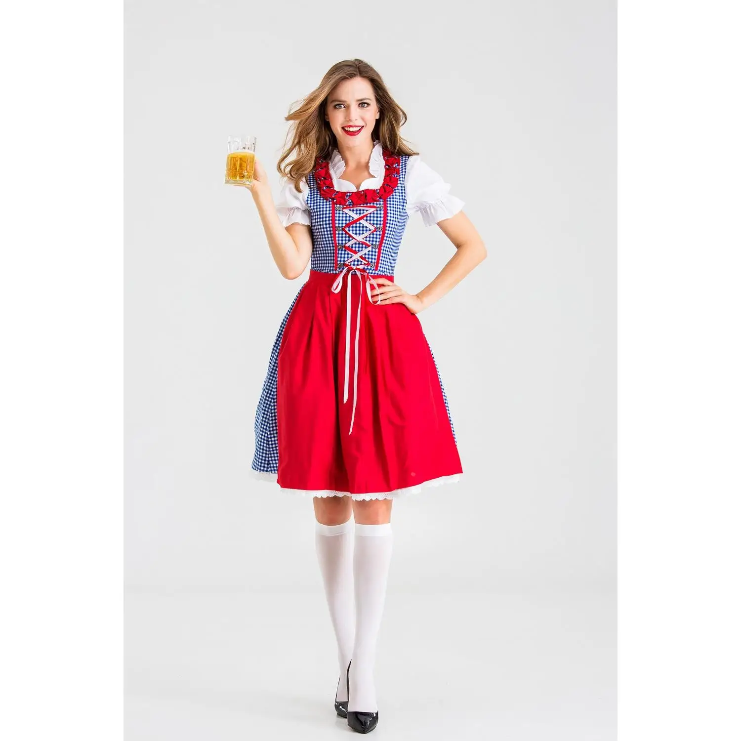 Mh Beer Festival Традиционный женский пивной костюм Баварский наряд Одежда для выступлений на Хэллоуин Размер для взрослых Quali PU Ma...
Mh Beer Festival Традиционный женский пивной костюм Баварский наряд Одежда для выступлений на Хэллоуин Размер для взрослых Quali PU Ma...