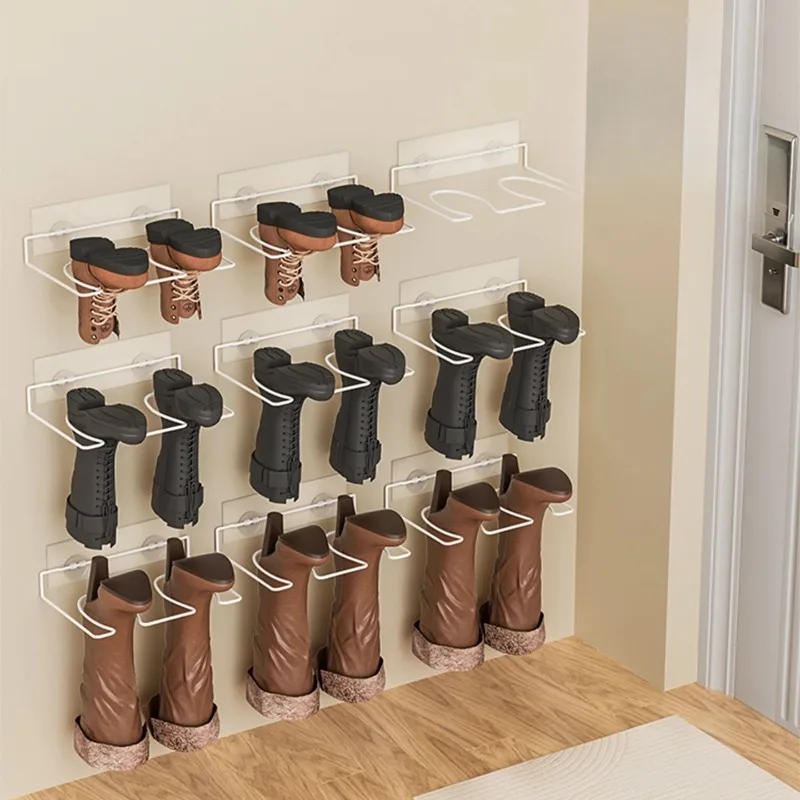 Wall-Mounted Boot Storage Rack, Hanging Organizer, Boot Support Holder for Tall Shoes, Home Space-Saving Stand
Wall-Mounted Boot Storage Rack, Hanging Organizer, Boot Support Holder for Tall Shoes, Home Space-Saving Stand