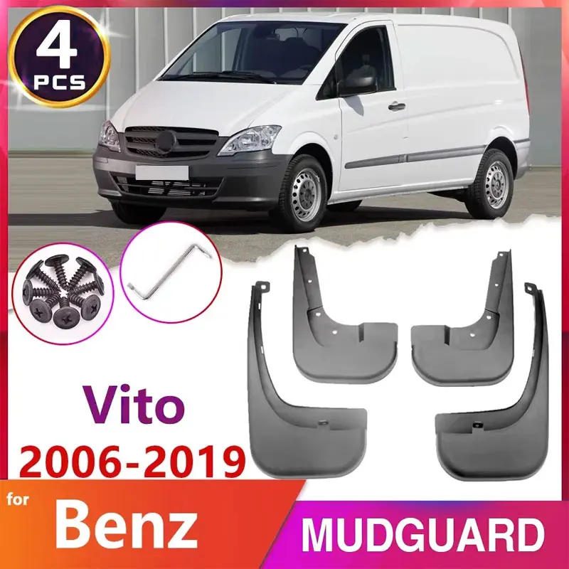 Брызговики для Mercedes-Benz Vito Viano V-Class 2006-2019 W639 639 W447 447, защита от грязи, автомобильные аксессуары
Брызговики для Mercedes-Benz Vito Viano V-Class 2006-2019 W639 639 W447 447, защита от грязи, автомобильные аксессуары