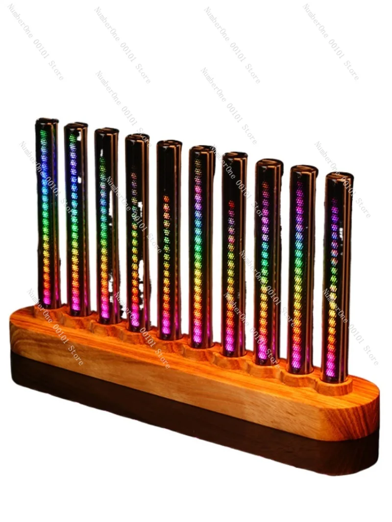 RGB Music Rhythm Lamp LED Spectrum Light Sound Control Desktop Decoration Gaming Atmosphere Light Gift Creative Desk Lamp
RGB Music Rhythm Lamp LED Spectrum Light Sound Control Desktop Decoration Gaming Atmosphere Light Gift Creative Desk Lamp