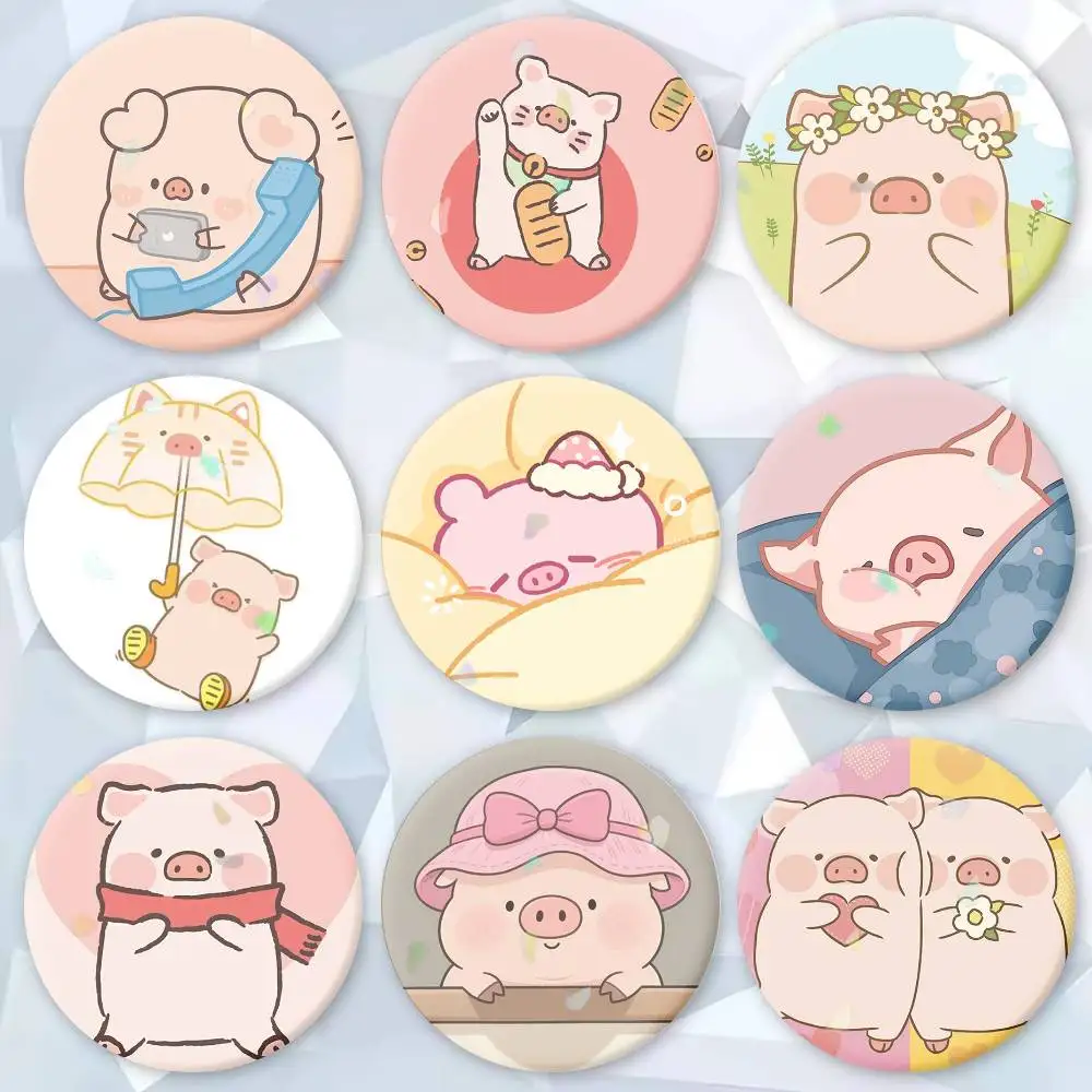 Cartoon LuLu Pig Badges Creative Tinplate Button PinsBrooch Badge Clothes Backpack
Cartoon LuLu Pig Badges Creative Tinplate Button PinsBrooch Badge Clothes Backpack